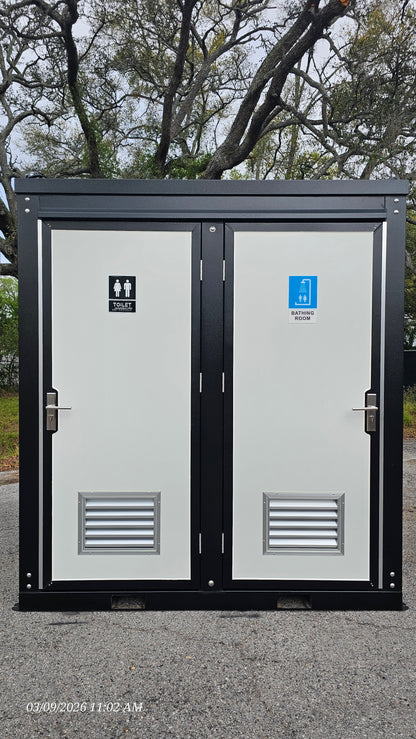 Left Toilet Right Shower