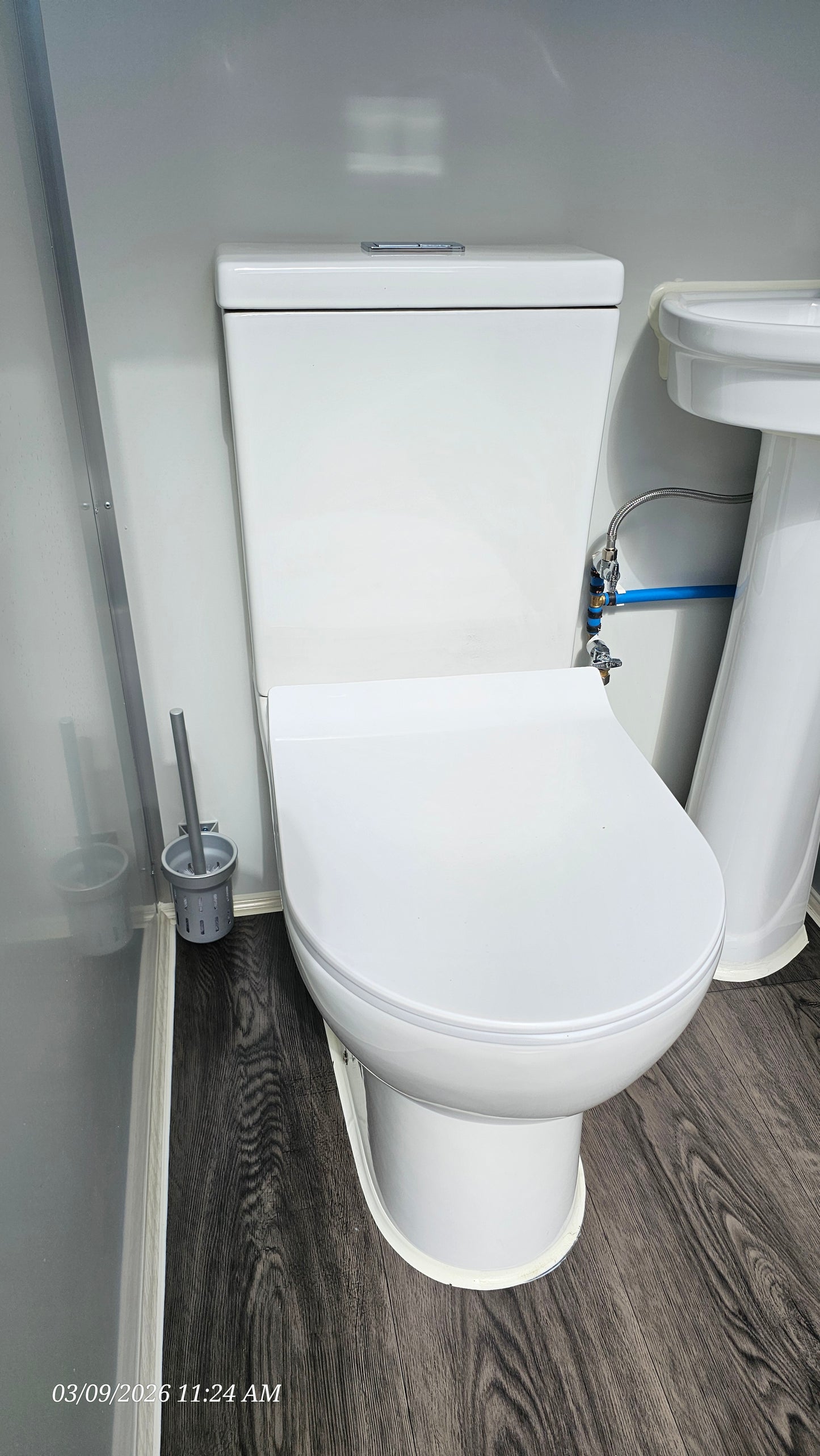 Left Toilet Right Shower