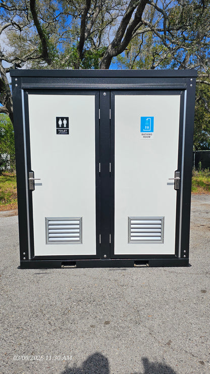 Left Toilet Right Shower