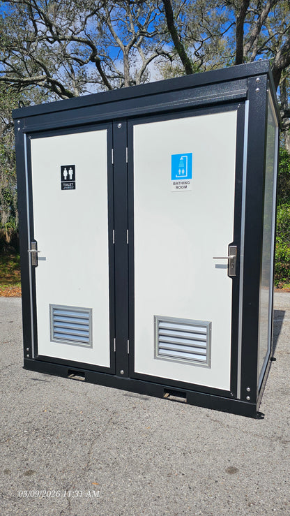 Left Toilet Right Shower