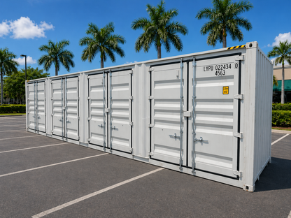 40ft HQ Shipping Sea Container Multi-Door 4 Full Side Access Storage